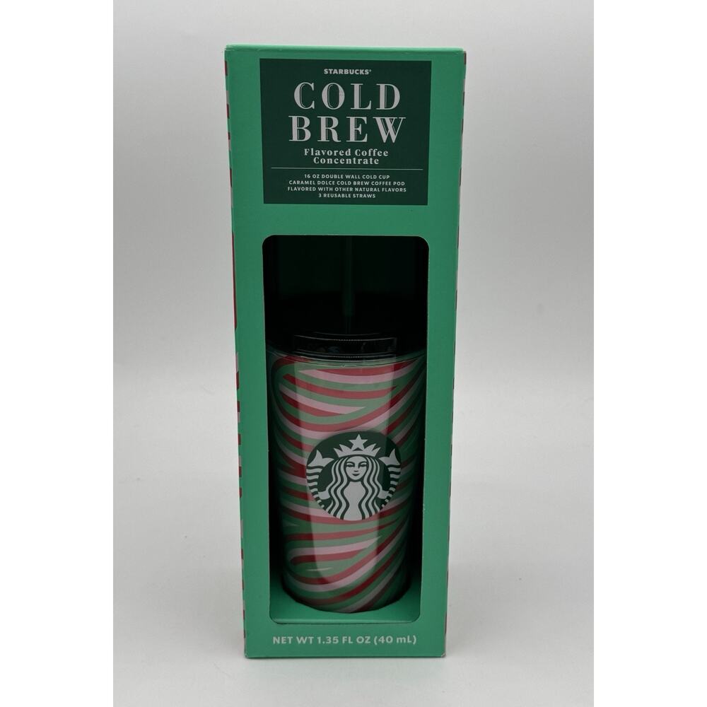 Starbucks Cold Brew Flavored Coffee Concentrate 16 oz Caramel Dolce READ